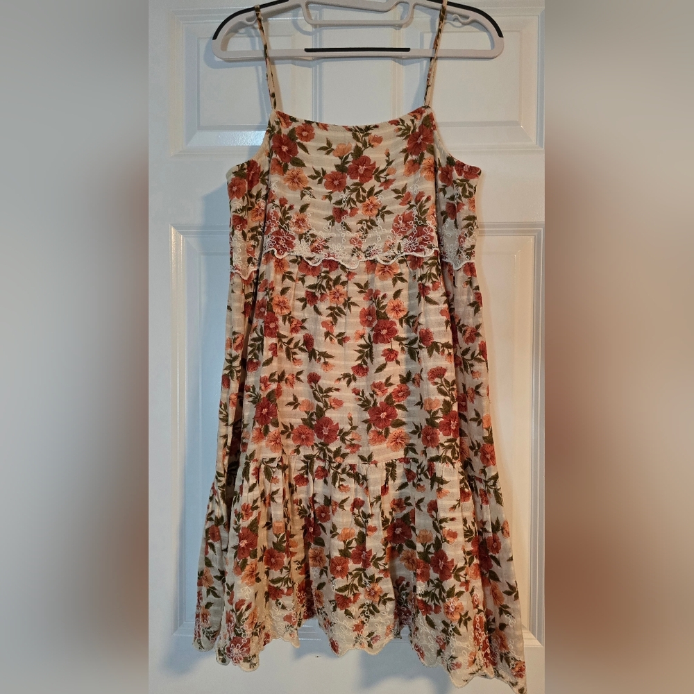 American Eagle floral embroidered dress. Size Small. NWT